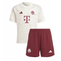 Echipament fotbal Bayern Munich Dayot Upamecano #2 Tricou Treilea 2023-24 pentru copii maneca scurta (+ Pantaloni scurti)